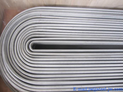 S32205 U shaped duplex stainless alloy steel pipe